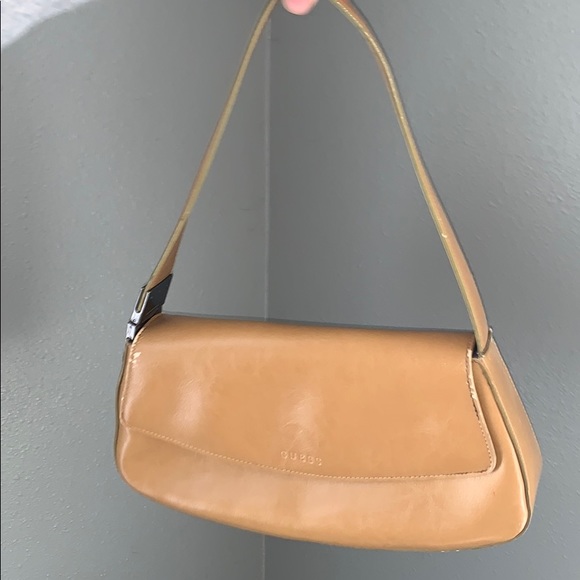 guess camel bag